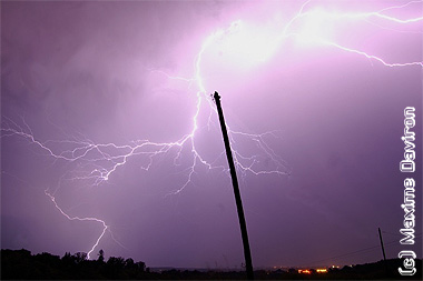 Tercera supercélula al norte de los Pirineos, 20-05-09