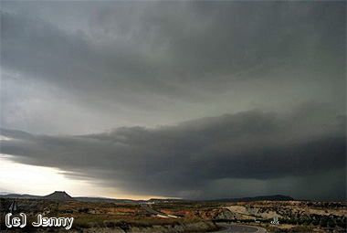 Las tormentas se cebaron ayer con la Región de Murcia