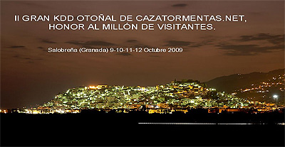 El Gran Encuentro otoñal 2009 de aficionados a la meteorología, éxito total