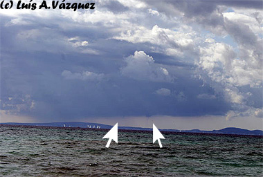 De nuevo, mangas marinas en torno a las Baleares