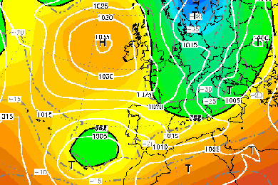 Actualización previsión meteorológica Semana Santa 2010