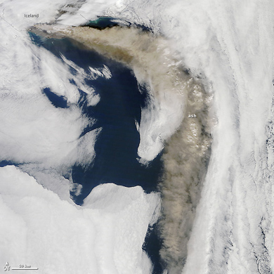 Claves para entender el impacto climático del Eyjafjallajökull