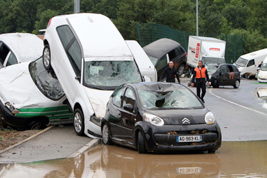 Inundaciones en Francia: 11 muertos y varios desaparecidos