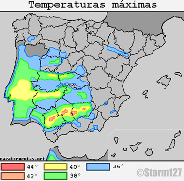 28 provincias en alerta por altas temperaturas