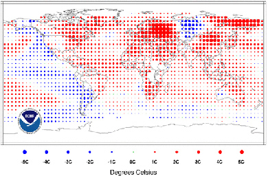 Informe NOAA Agosto-2.010: siguen los registros cálidos.