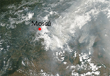 Rusia continúa haciendo frente a la peor ola de calor de su historia
