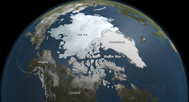 El fin del verano: repunta la superficie mínima del hielo Ártico