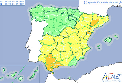 Acusado empeoramiento del tiempo en las inmediatas horas