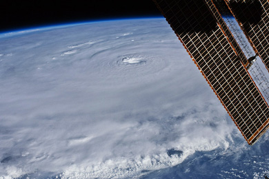 Earl desde la ISS