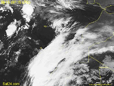 Posibles chubascos fuertes en las Canarias