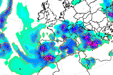 Predicción meteorológica Puente del Pilar 2.010