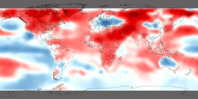 Informe NOAA sobre el comportamiento térmico del planeta en Octubre 2010