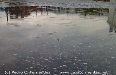 La lluvia regresa a la costa Tropical granadina, 18 y 19 diciembre 2010