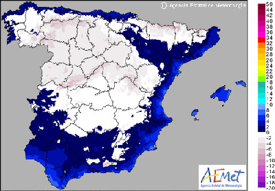 Mínimas heladoras en Nochebuena y Navidad