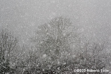 La nieve se extiende Norte a Sur por España