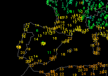 Temperaturas anormalmente altas para un mes de diciembre