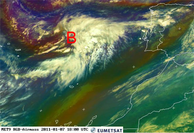 Las lluvias seguirán siendo abundantes en la mitad sur y Canarias