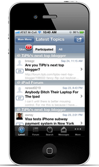 El foro de Cazatormentas, compatible con Forum app Tapatalk
