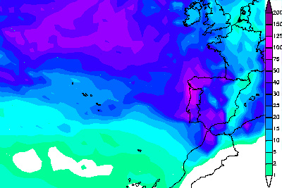 Lluvia, nieve y viento protagonistas meteorológicos de la semana