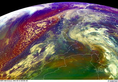 Se generalizarán las lluvias en toda España