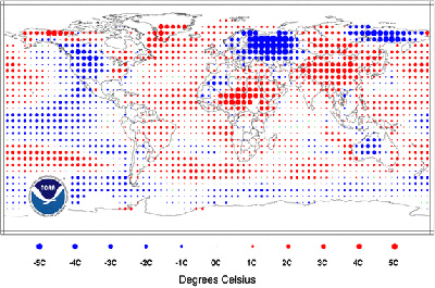 Comportamiento climático del Planeta en Febrero de 2011