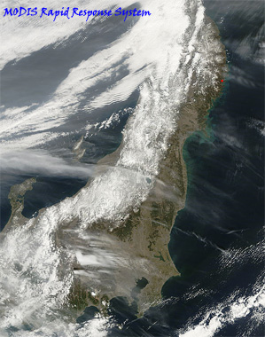 Pronósticos sobre los vientos, clave actual en la catástrofe nuclear en Japón