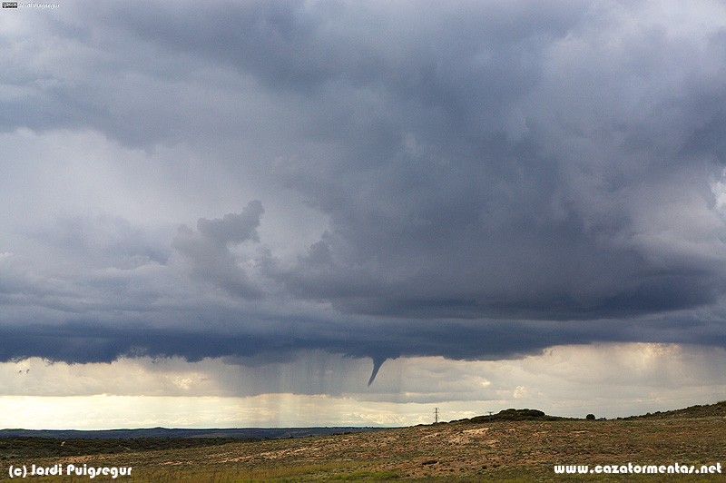 Tornado cerca de Aranjuez, Madrid, 23 abril 2011
