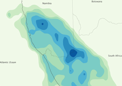 Lluvias excepcionales en el África Subsahariana