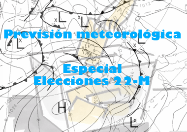 Previsión meteorológica, Especial Elecciones 22-M