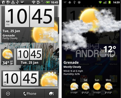 Beautiful Widgets, una aplicación meteorológica para Android