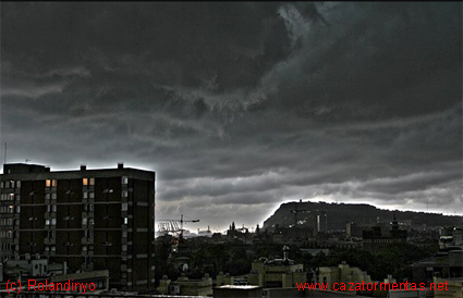 Diluvia sobre Barcelona en julio
