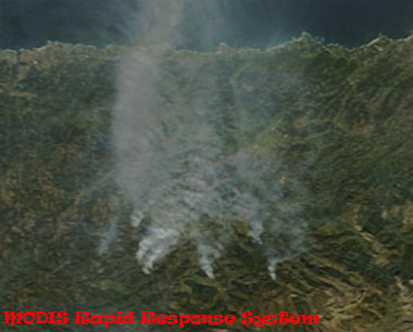 Los incendios devoran los bosques de Galicia y Asturias - Cazatormentas