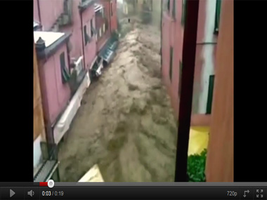9 muertos en el norte de Italia por las lluvias torrenciales