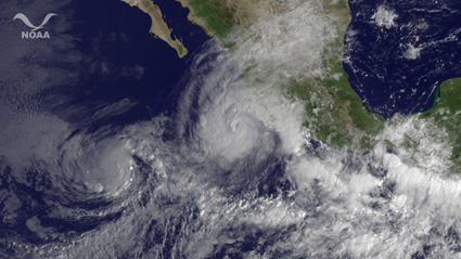 Jova e Irwin provocan graves inundaciones en Centroamérica