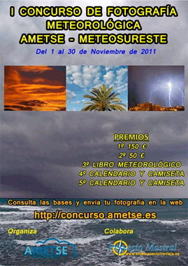 I Concurso fotografía meteorológica AMETSE – METEOSURESTE