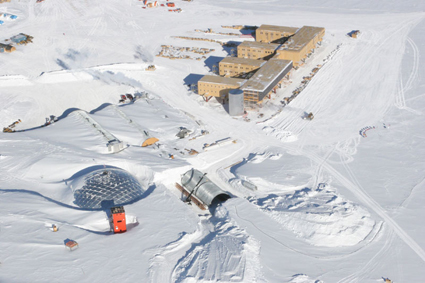 Nuevo récord de temperatura máxima en el Polo Sur: -12,3 ºC registrado el 25-12-2011