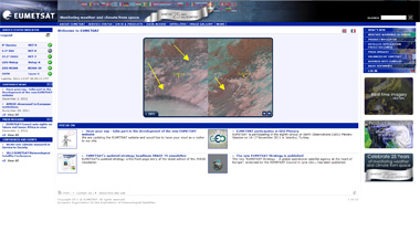La web de EUMETSAT se renueva, con la participación de sus usuarios y visitantes