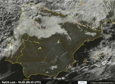 La niebla, meteoro protagonista del fin de semana