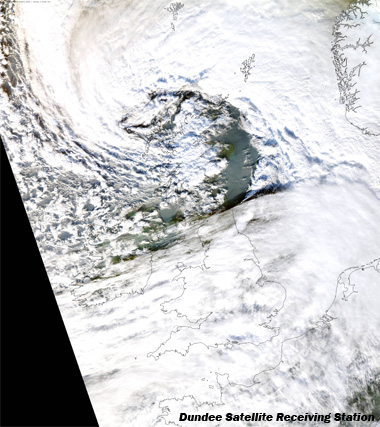 Devastador temporal en el Reino Unido