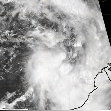 Ciclón tropical en el Índico Sur amenaza el noroeste de Australia