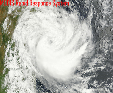 Ciclón subtropical DANDO llega a Mozambique