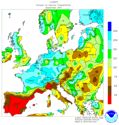 Un diciembre muy seco y enero que arranca con récords de temperaturas