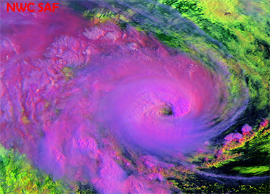 Ciclón tropical intenso FUNSO azota la costa de Mozambique
