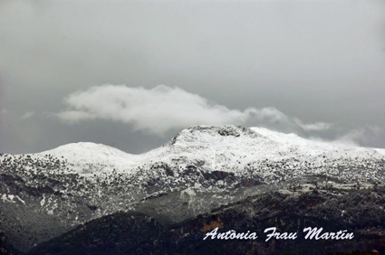 Vídeo time-lapse: temporal de nieve en las Islas Baleares