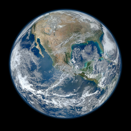Obtenida una nueva imagen de la Tierra en alta resolución