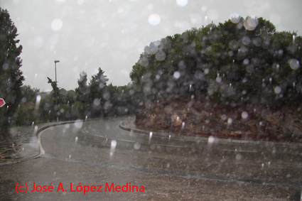 La lluvia calma la atmósfera