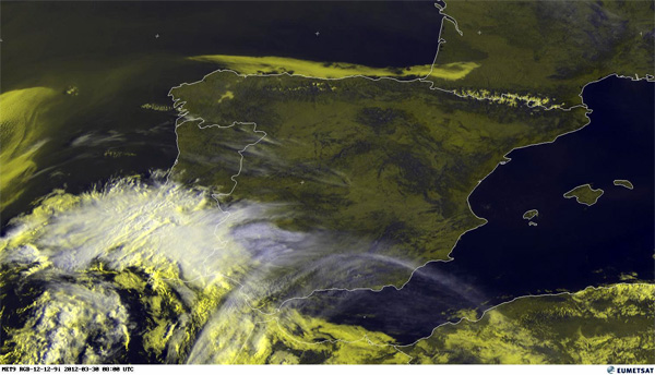 Previsiones meteorológicas para la Semana Santa de 2012 (X)