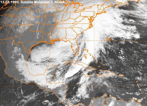 13 de marzo de 1993, la Tormenta de la Centuria de los Estados Unidos