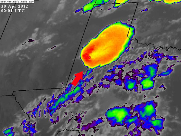 Cazatormentas español en EEUU, supercélulas en el norte de Texas