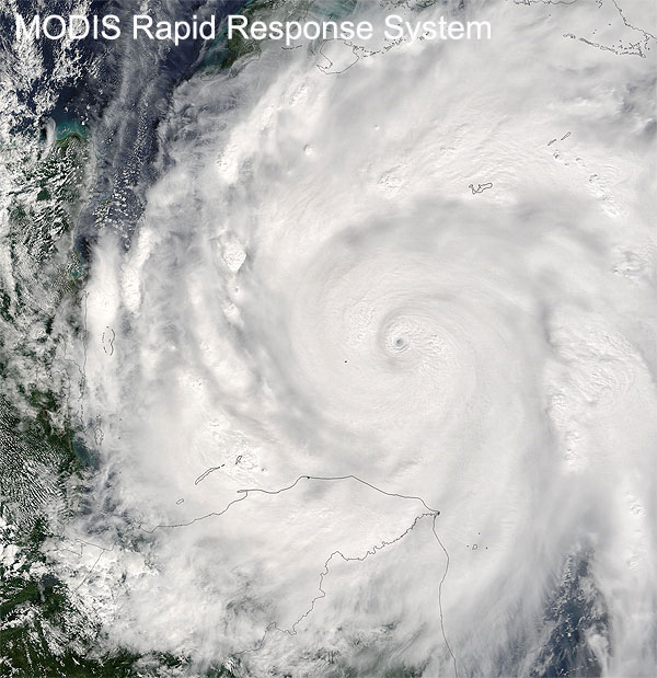 ¿Generó el colosal huracán WILMA vientos sostenidos de 336 km/h?